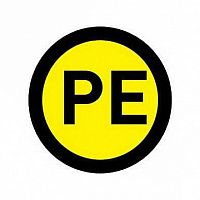 Наклейка PE (1шт)   (d20мм) |  код. an-2-08 |  EKF
